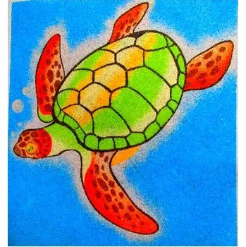 Šablona na pískový obrázek - Kareta