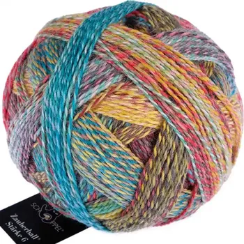 Příze Schoppel Wolle Zauberball®Stärke 6 2429 Tapetenwechsel (Příze Zauberball Stärke 6 2429 Tapetenwechsel)