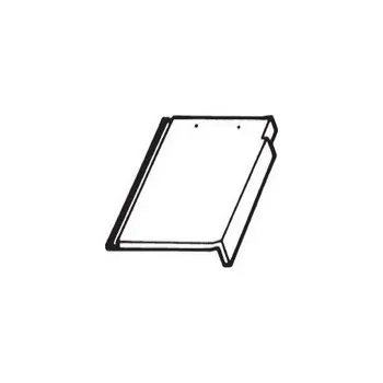 Střešní krytina Bramac Tegalit STAR taška krajní pravá terracotta