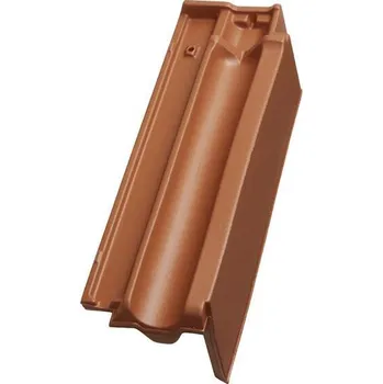 Střešní krytina Tondach Traditon 11 kaštanově hnědá glazura krajní pravá (Falcovka 11)