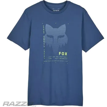 Pánské tričko Pánské tričko FOX Dispute Prem SS Tee Indigo M
