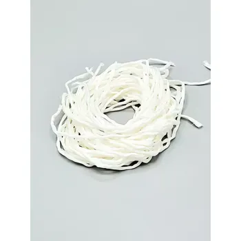 Řetízek Hedvábná šňůrka bílá