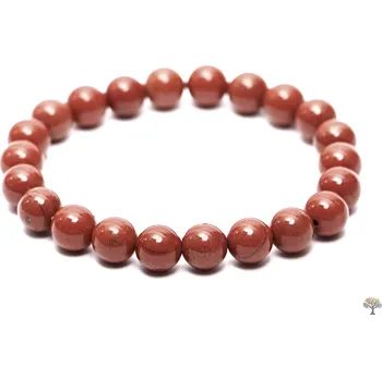 Náramek Magieprirody.cz Náramek Jaspis červený - 8 mm kuličky #666 - z přírodních kamenů