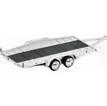 Přívěs pro přepravu automobilů 1:64 - Schuco Car Trailer - kovový model