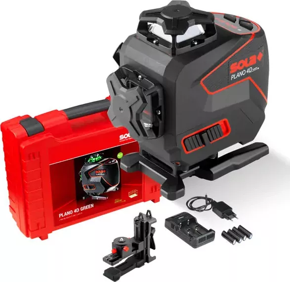 SOLA PLANO 4D green křížový liniový laser - 71018001