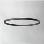 Luceplan Compendium Circle 110 cm, černá LED 68 W celkem - Doprava zdarma
