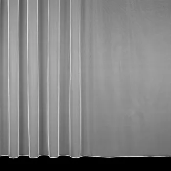 Záclona Žakárová záclona 5000 KLASIKA síťka, síťovaná s olůvkem, bílá, výška 120cm (v metráži)