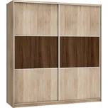 Šatní skříň MELROSE 3 A, dub sonoma/dub sonoma/dub sonoma tm., 5 let záruka +možnost VÝNOSU + vyzvednutí ZDARMA