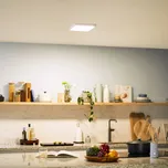 Philips Slim Surface, bílá, 21 x 21 cm, hranatá, 2 700 K LED 12 W celkem