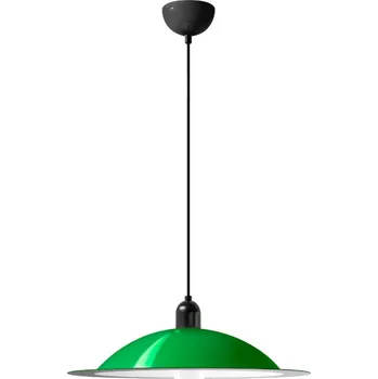 Stilnovo Lampiatta LED závěsné světlo, Ø 50 cm, zelené - baldachýn - Ø 10 cm, výška 5,2 cm zelená (RAL 6029), černá, bílá (RAL 9016) 1 x 11 W LED - Doprava zdarma