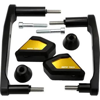 Rám pro motocykl SEFIS TECH padací protektory Kawasaki Z900 - Barva : Zlatá