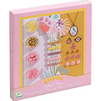 Doplněk pro panenku Djeco Šperky k dotvoření Perly a květiny