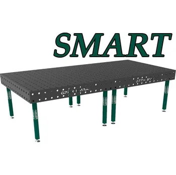 Svářečka GPPH Svařovací stůl SMART (15mm) - 3000x1480mm - díry o průměru 16mm, nohy s kolečky