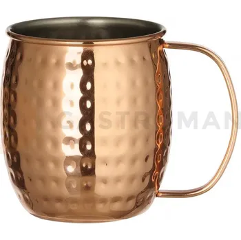 Hrnek Moscow Mule tepané, měděné, 500 ml, ø97x(H)100 mm | BAR UP, 596975