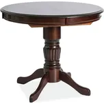 Jídelní stůl Margo 90 x 90 cm, tmavý ořech