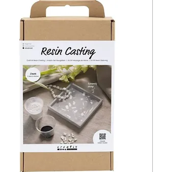 kreativní sada creativ company Kreativní sada odlévání pryskyřice (čtvercový podtácek)