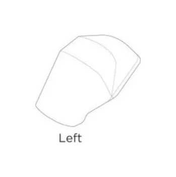 vozík za kolo Canopy fabric left double - Thule Urban Glide 3 Thule 55147