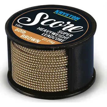 Kryston olověné šňůrky - Score GOLD 60lb 5m matt brown