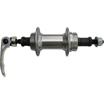 Náboj kola Náboj zadní Alu šroubovací 36 děr rychloupínák - stříbrná