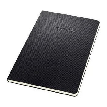 Zápisník Záznamní kniha "Conceptum", černá, A5, čtverečkovaný, 60 listů, SIGEL