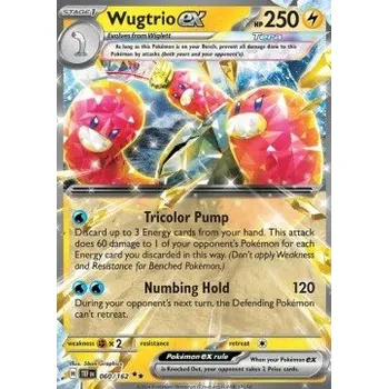 Sběratelská karetní hra Pokémon TEF 060/162 Wugtrio ex - Temporal Forces