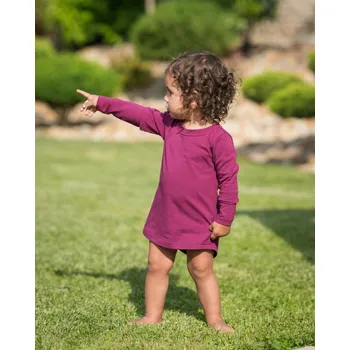 Dívčí tričko Dívčí tričko, dlouhý rukáv, cyklámen 110