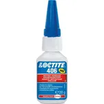 Vteřinové lepidlo, superrychlé, univerzální, 20 g - Loctite 406