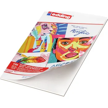 Blok papírů "30010", Acrylic A4, 10 listů, EDDING