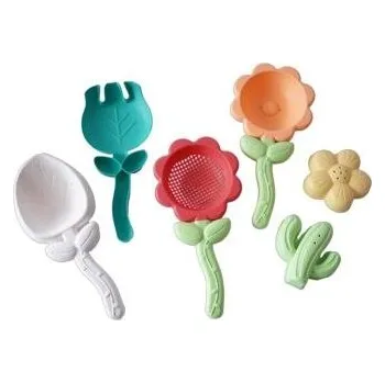 Hračka na písek PLEJO Sada na písek - květiny