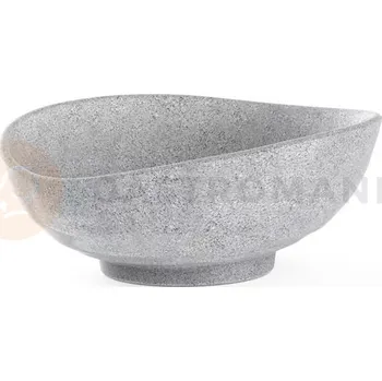 Bufetová mísa, šedá, 260x220x(h)95 mm | FINE DINE, 562352