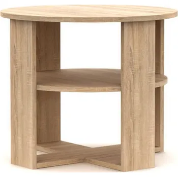 Konferenční stolek Bradop Konferenční stůl Imrich ø65 K161 (Provedení: Dub sonoma)