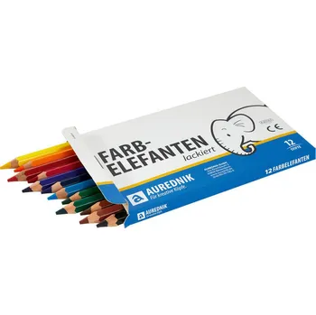Pastelka AUREDNIK Šestihranné pastelky silné - 12 ks