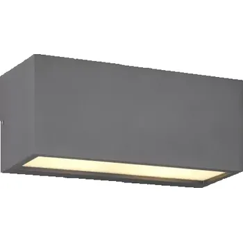 Venkovní osvětlení Trio Leuchten 218560242 MAYENNE - Moderní LED venkovní svítidlo v antracitové barvě, 2 x E14, IP44 (Moderní antracitové svítidlo na venkovní zeď)