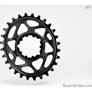 Klika na kolo absoluteBLACK SRAM OVAL 36T 3 mm offset BOOST (černá)