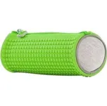 PIXIE CREW Kulatý penál zeleno-šedý