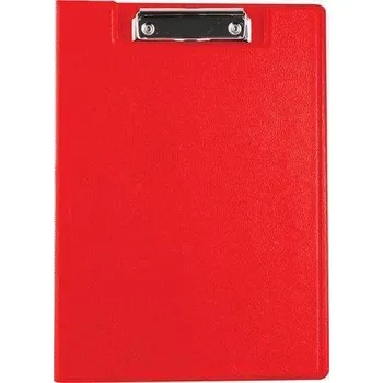 Aktovka na dokumenty VICTORIA OFFICE Psací podložka zavírací, červená, A4, VICTORIA