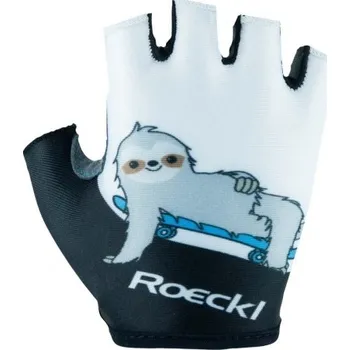 Cyklistické rukavice dětské rukavice Roeckl® Trient - Bílá, 6