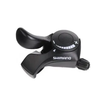 Řazení na kolo Levá řadící páčka SHIMANO Tourney SL-TX30-L (neindexová) - černá, Bez indexu