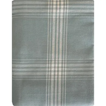 Povlečení Top textil Bavlněné povlečení Zelenomodré s bílým kárem