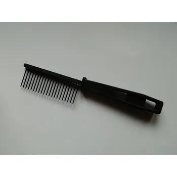 Kartáč pro zvířata Hřeben antistatický s plastovou rukojetí, řídký.