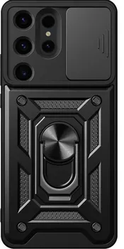 Pouzdro na mobilní telefon JP CamShield pro Samsung Galaxy S24 Ultra černé