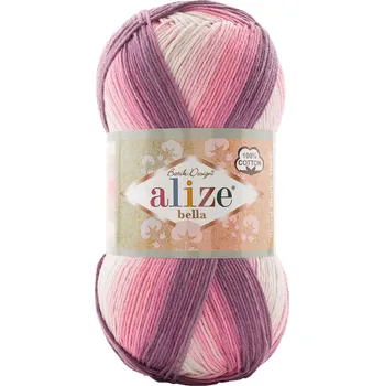 Příze Alize Bella Batik 100g Bella Batik 100: 3302