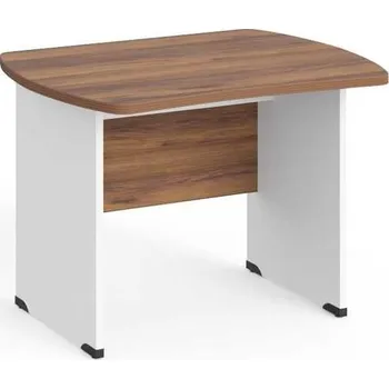 Psací stůl Stůl Manager 100 x 85 cm, ořech warmia / bílá