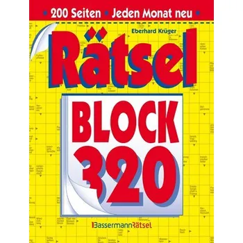 Rätselblock 320 (5 Exemplare à 2,99 EUR) - Krüger, Eberhard