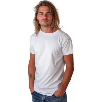 Pánské tričko Pánské tričko Marek, krátký rukáv, bílé XL