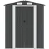 Zahradní domek Zahradní kůlna pozinkovaná ocel 3147450 192 x 274 x 223 cm antracit