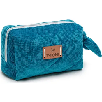 T-TOMI Small Beauty Baggie Petrol