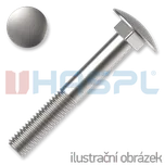 Vratový šroub 5 x 50 pro WPC plotovky