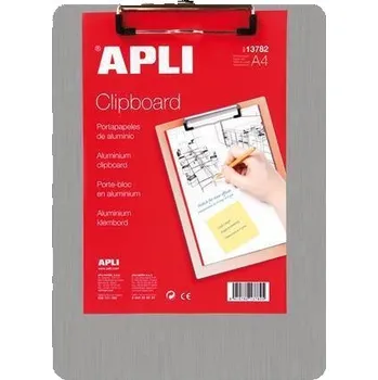 Aktovka na dokumenty Psací podložka, hliník, A4, APLI