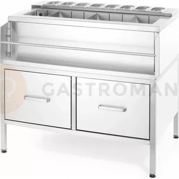 Výdejník vody Bostonská barová stanice, 1000x650x(H)900 mm | BARMATIC, Oxygen